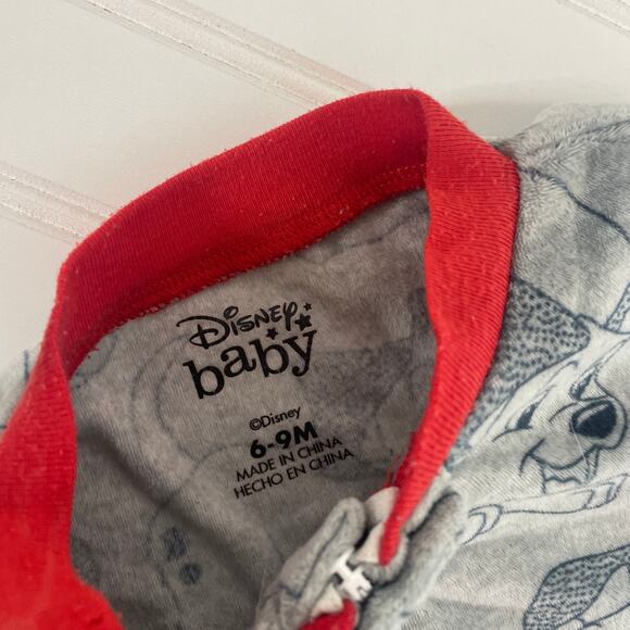 Disney Boys 101 Dalmatians Frog suit Collared Overall & Bootie Bundle Sz 6-9 MO - Picture 3 of 7